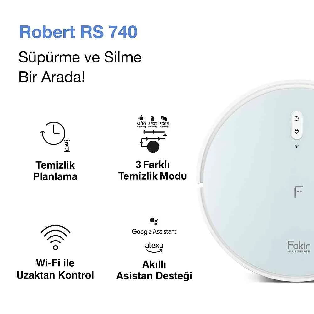 Robert RS 740 Robot Süpürge görsel 2
