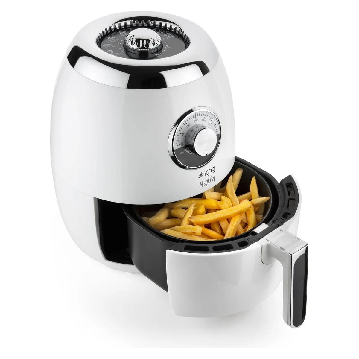 King KYF25 MagicFry Sıcak Hava Fritözü Beyaz görsel 2