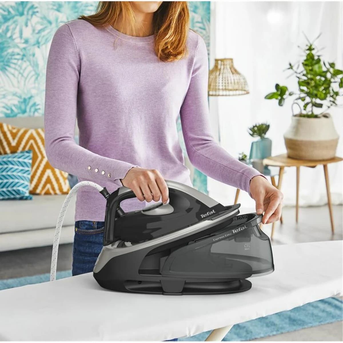 Tefal Express Easy SV6140 Buhar Kazanlı Ütü görsel 8