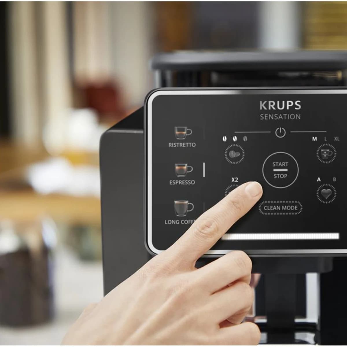 Tefal Krups Sensation C50 Tam Otomatik Espresso Kahve Makinesi görsel 4