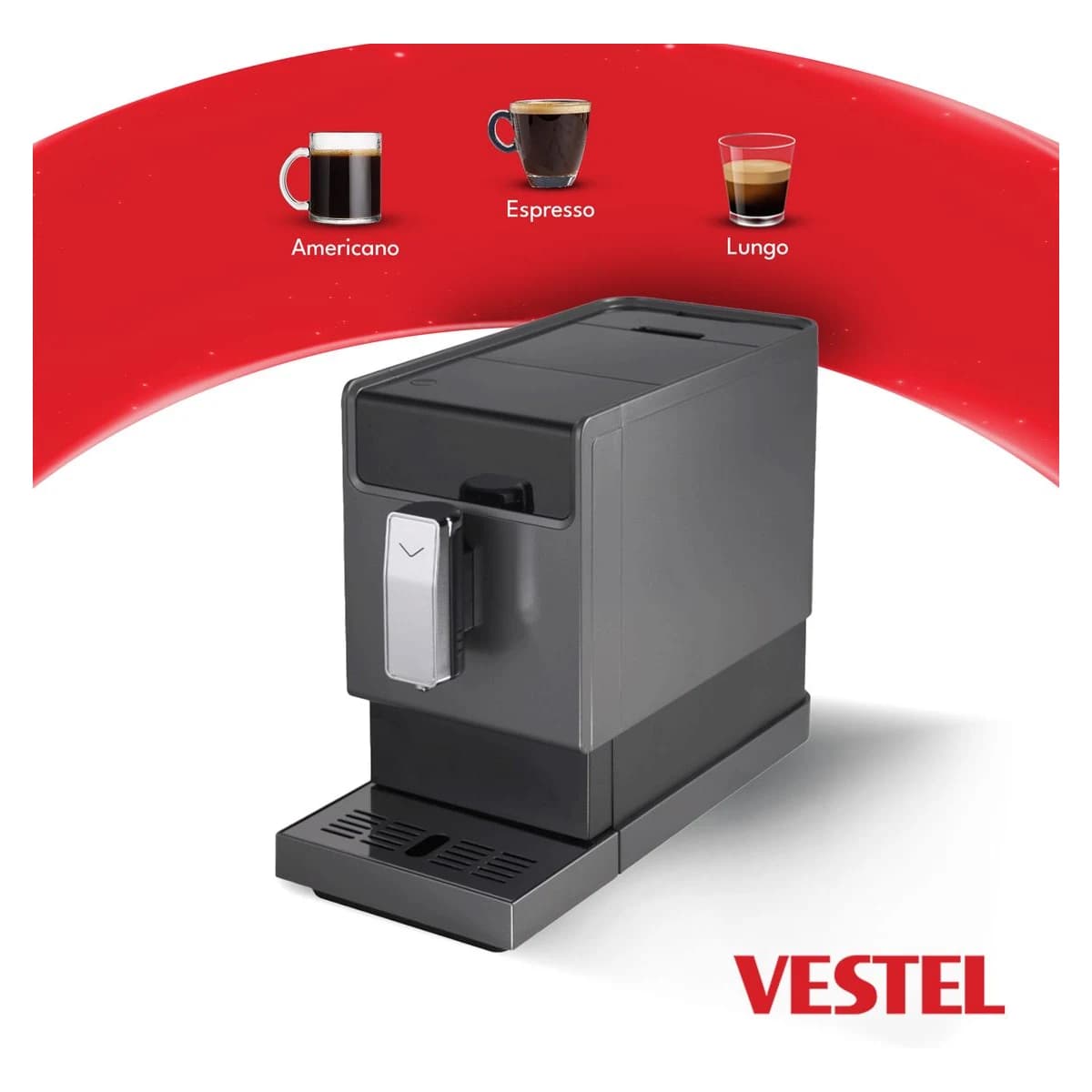 VESTEL ESPR8019 Tam Otomatik Espresso Makinesi görsel 7